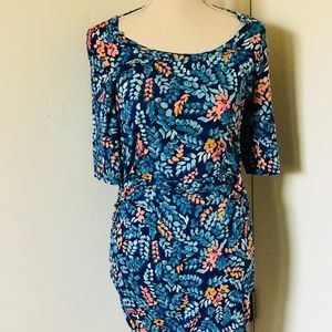 Motherhood Side Ruched Maternity Dress